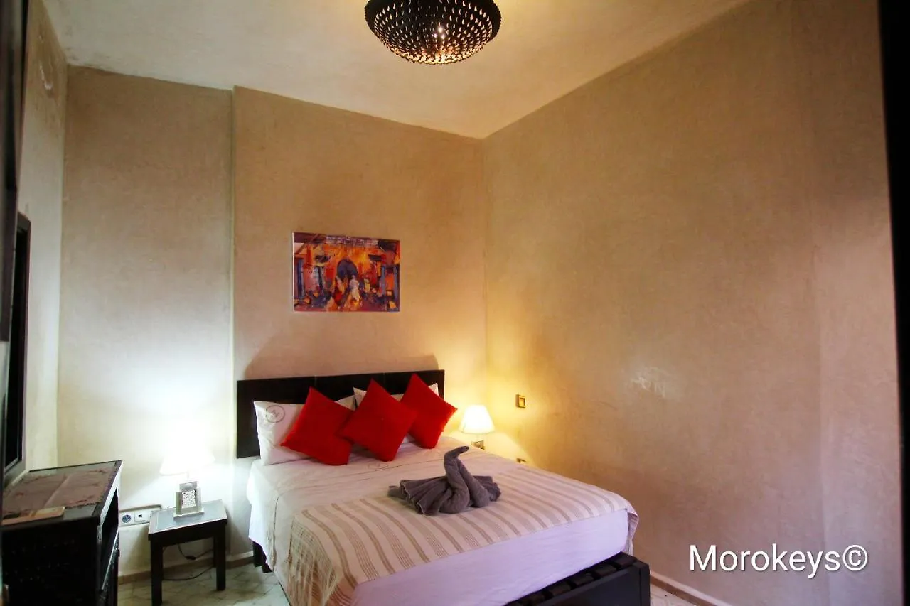 Magnifique Riad Dar Zina 3Ch/6Pers Otel Marakeş Fas