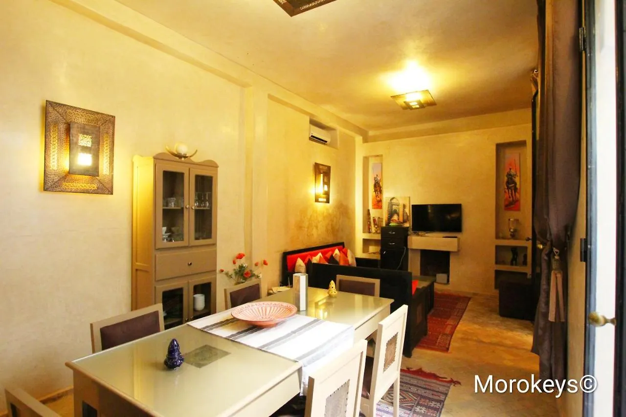 Magnifique Riad Dar Zina 3Ch/6Pers 호텔 마라케시