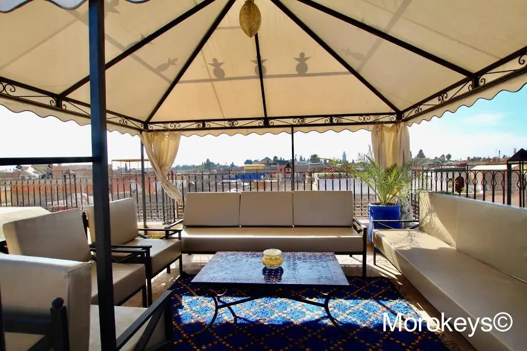 Magnifique Riad Dar Zina 3Ch/6Pers 호텔 마라케시